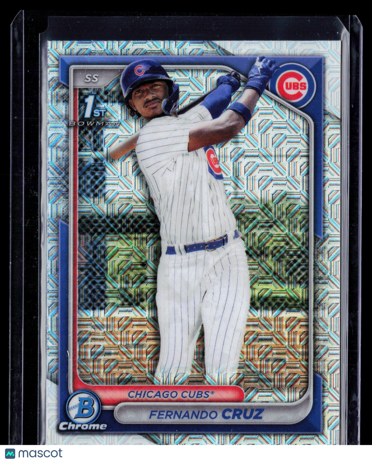 2024 Bowman Chrome Fernando Cruz #BCP-197 Mojo Refractor