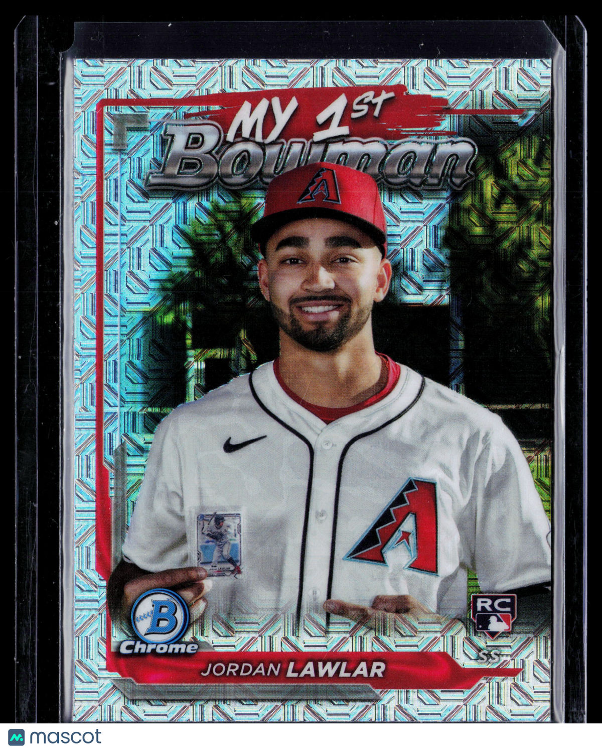 2024 Bowman Chrome My 1st Bowman Jordan Lawlar #M1B-12 Mega Box Mojo RC