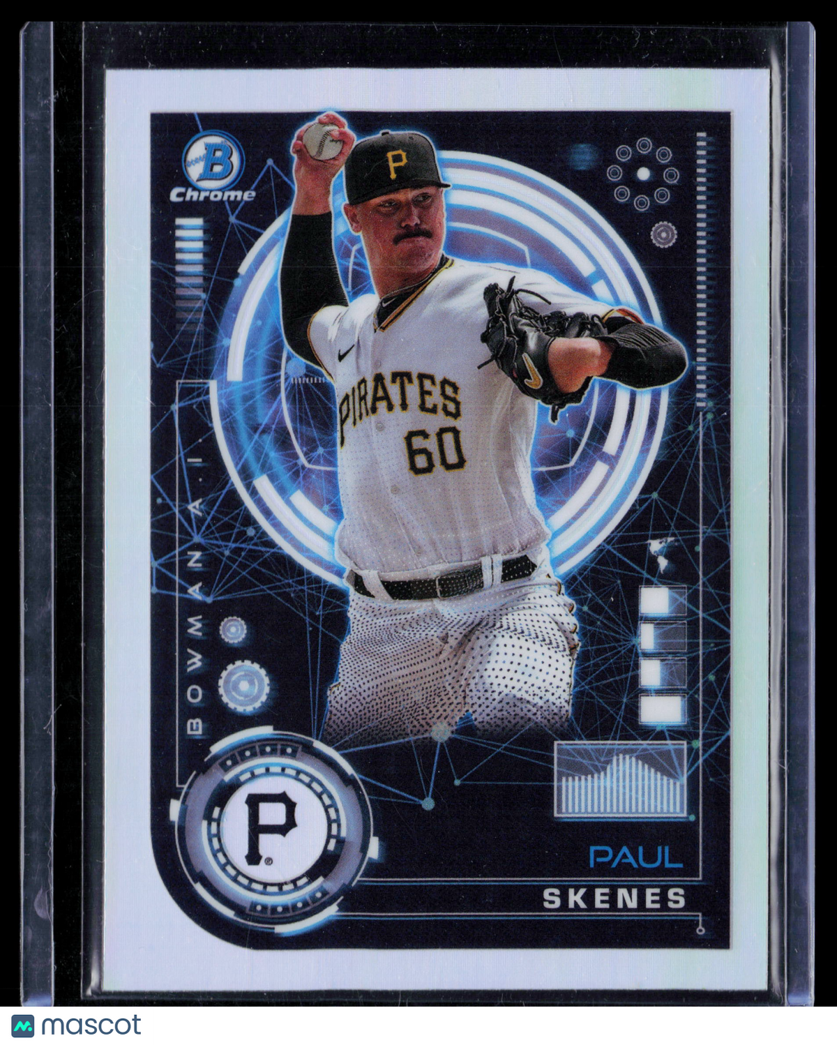 2024 Bowman Chrome Bowman A.I. Paul Skenes #BAI-15