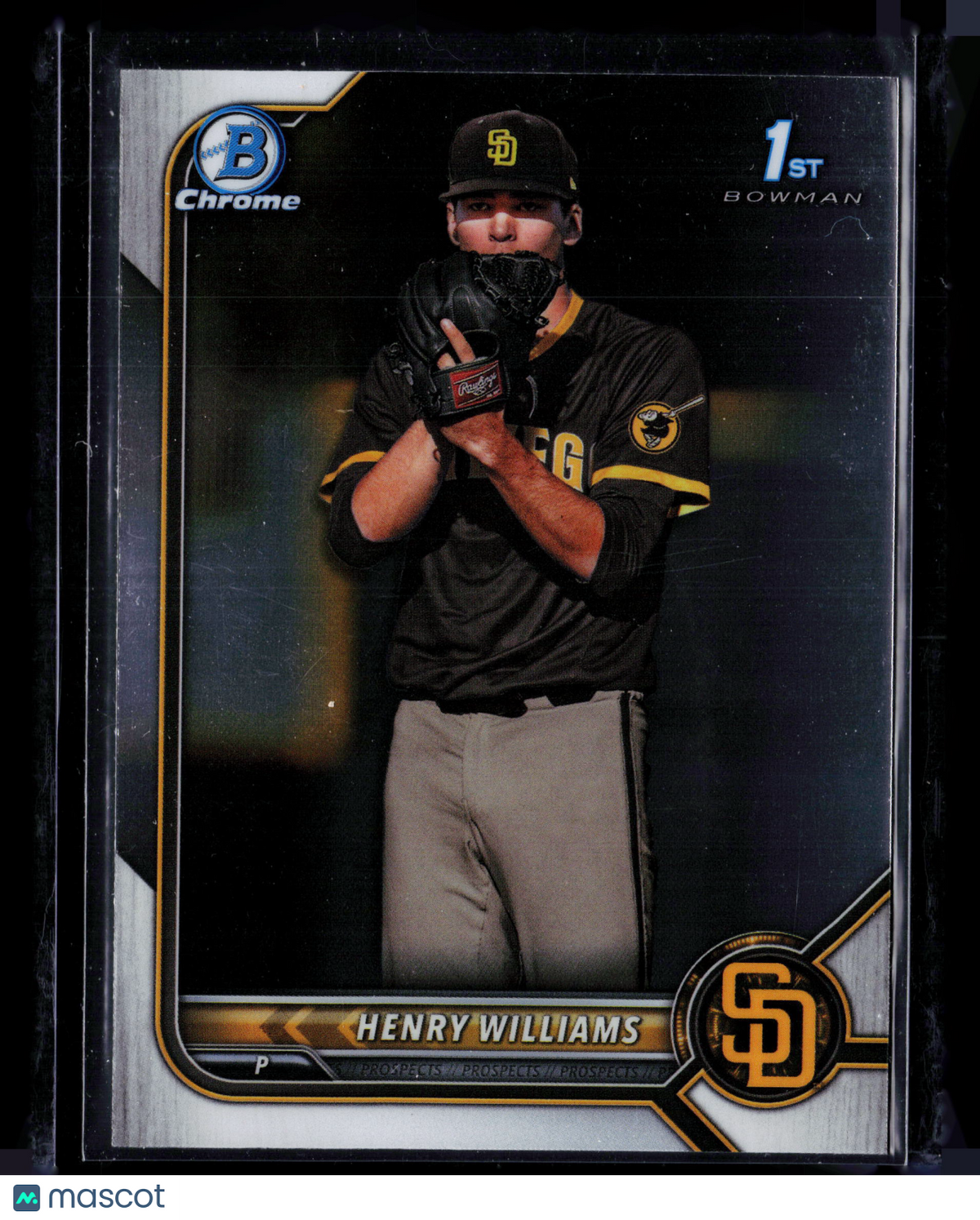 2022 Bowman Draft Chrome Henry Williams #BDC-119