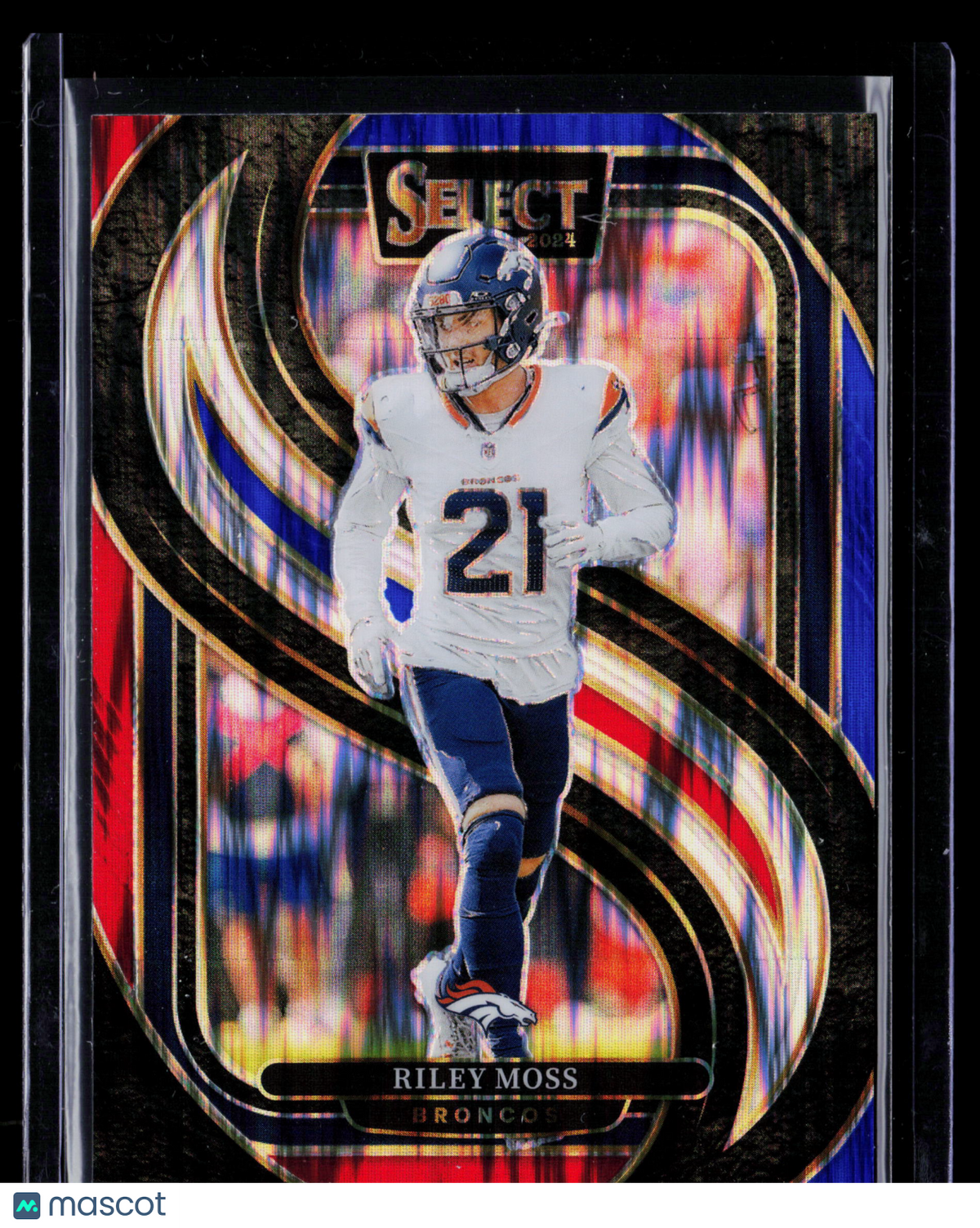 2025 Panini Select Riley Moss #190 Prizm Premier Level