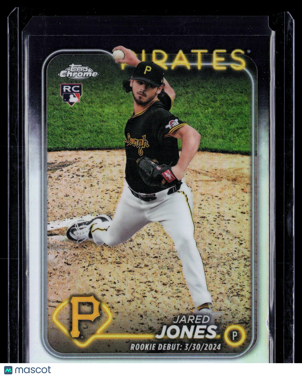 2024 Topps Chrome Update Jared Jones #USC43 Refractor RC