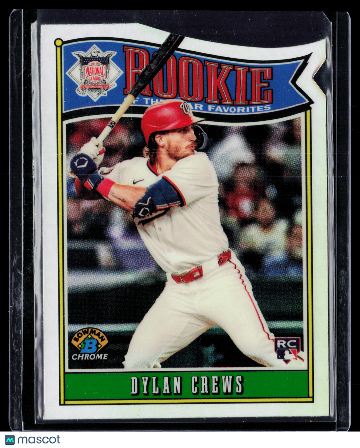 2025 Bowman Chrome Rookie of the Year Favorites Dylan Crews #ROY-1 RC