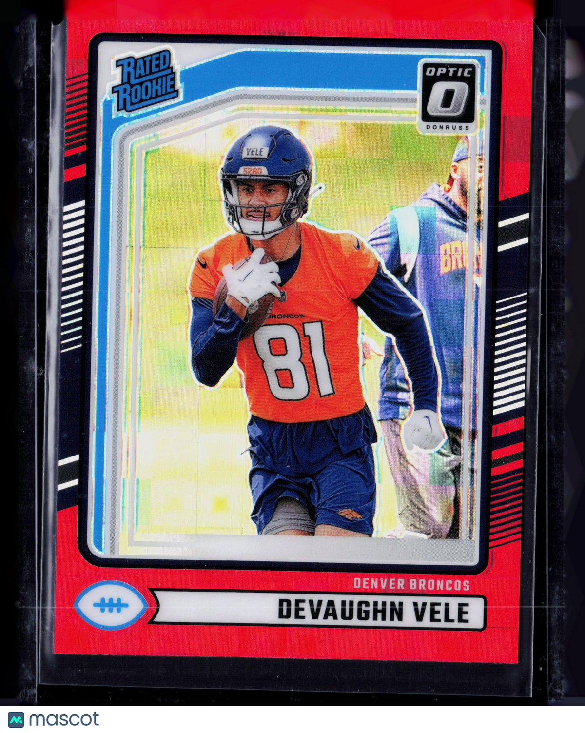 2024 Panini Donruss Optic Devaughn Vele #395 Red