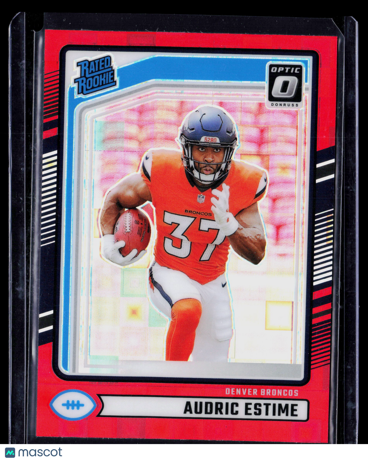2024 Panini Donruss Optic Audric Estime #335 Red Prizm