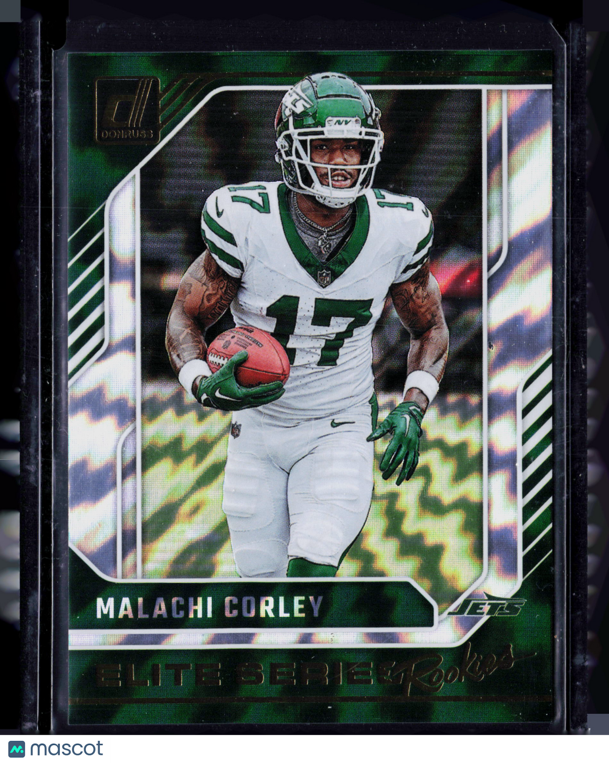 2024 Panini Donruss Elite Series Rookies Malachi Corley #24 Green
