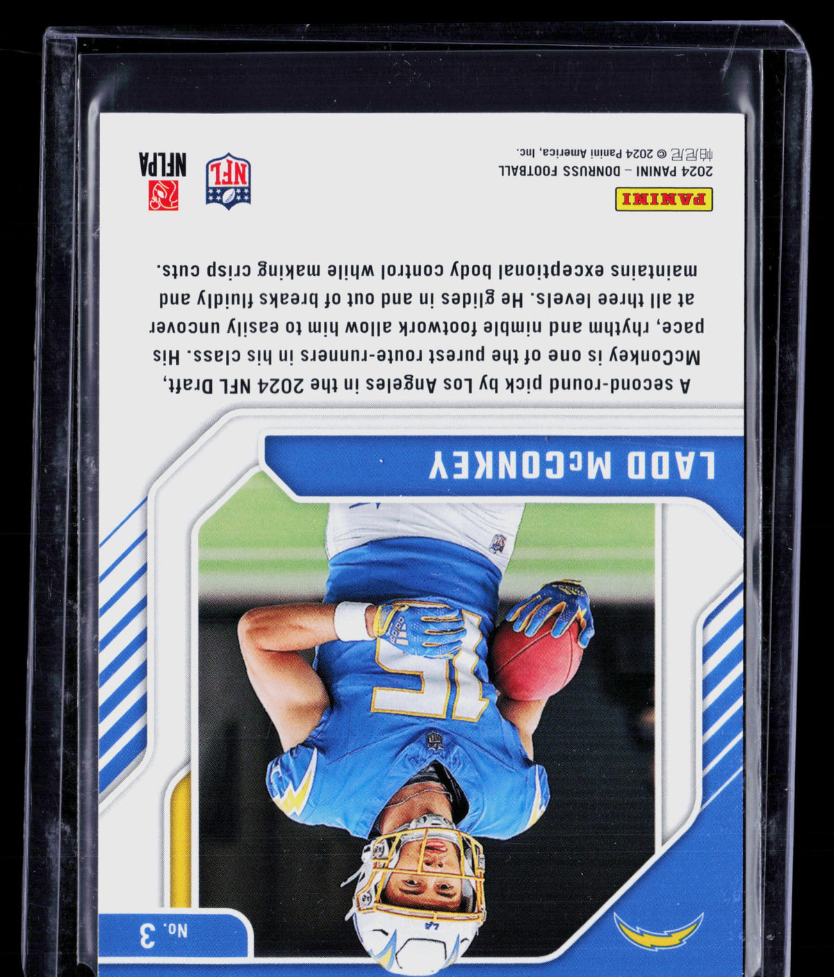 2024 Panini Donruss Elite Series Rookies Ladd McConkey #3
