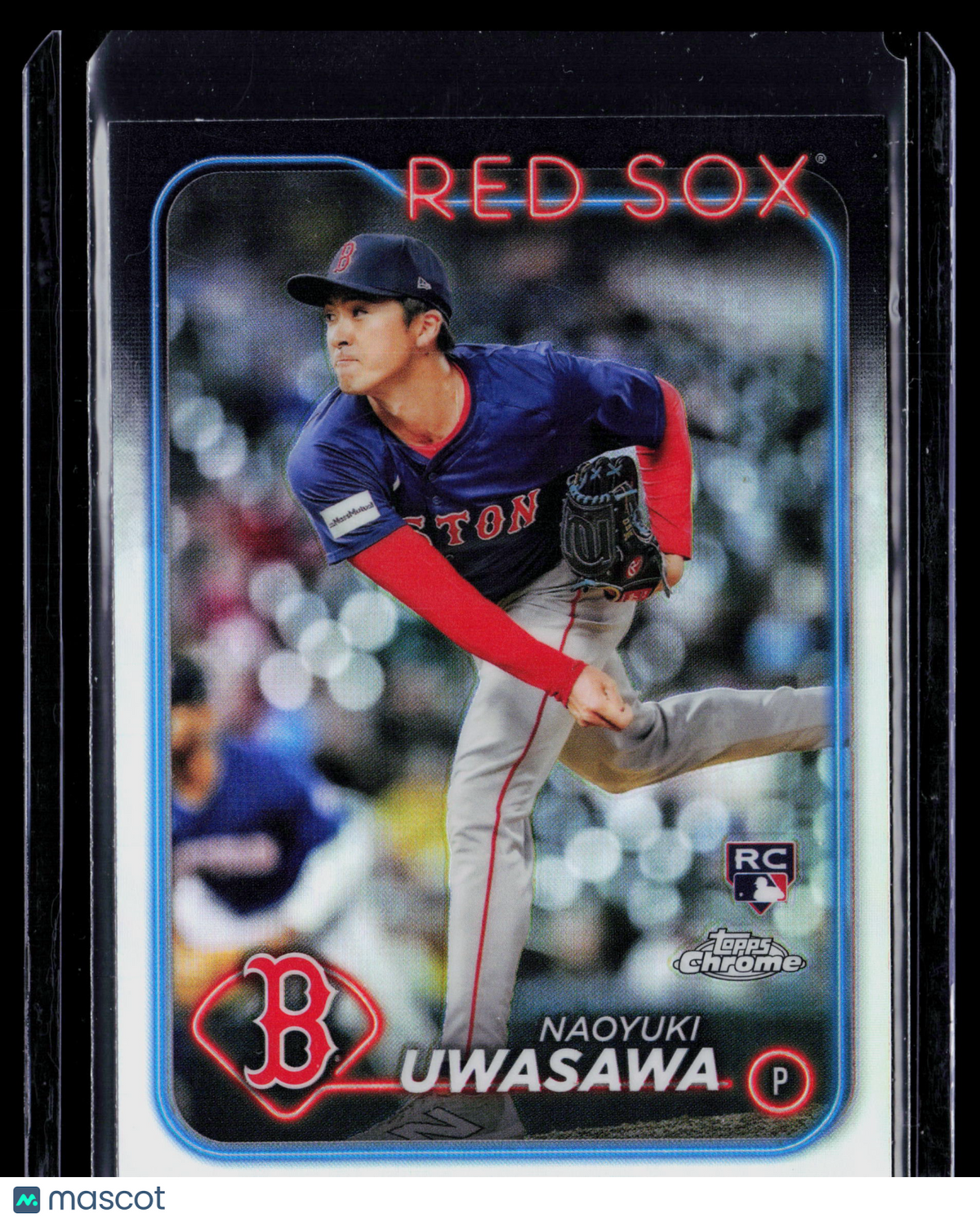 2024 Topps Chrome Update Naoyuki Uwasawa #USC9 Refractor RC