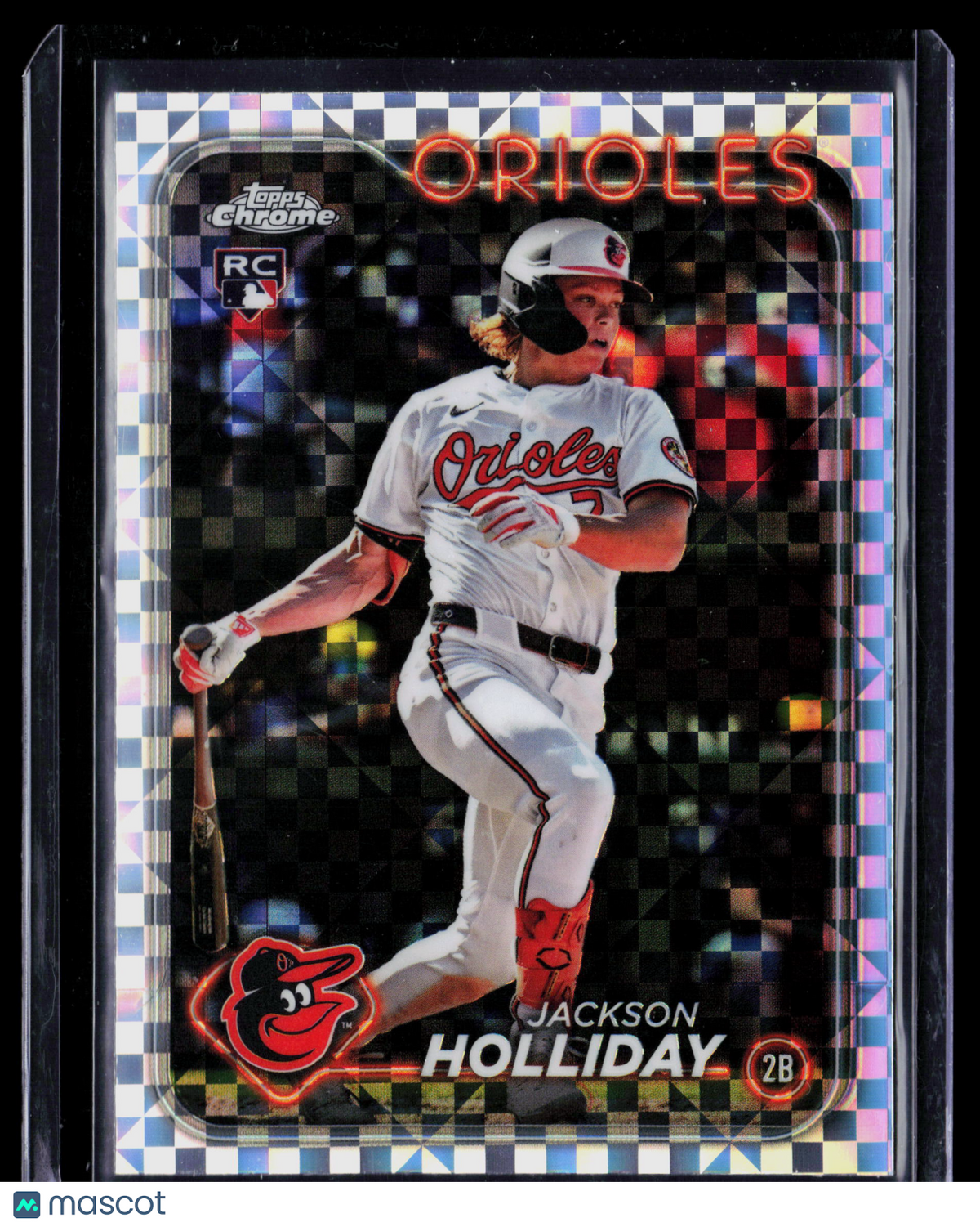 2024 Topps Chrome Update Series Jackson Holliday #USC200 X-Fractor RC