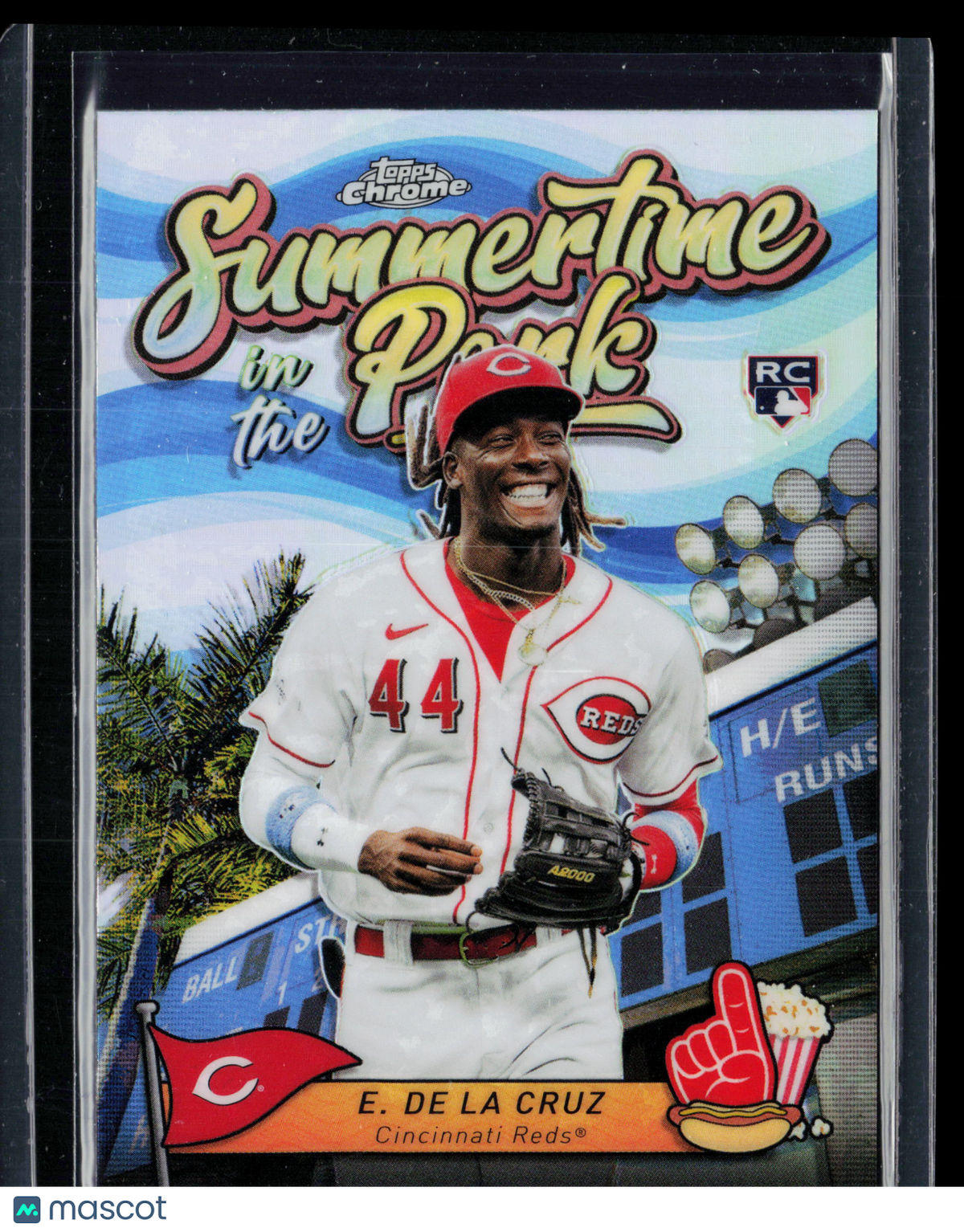 2024 Topps Chrome Summertime in the Park Elly De La Cruz #SITP-4 RC