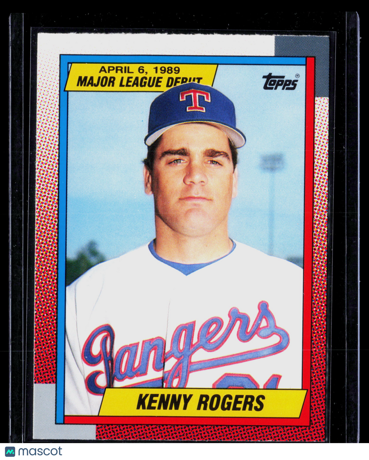 1989 Topps Traded Kenny Rogers #105T