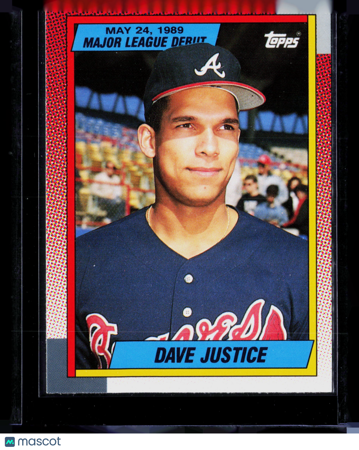 1990 Topps Dave Justice #65