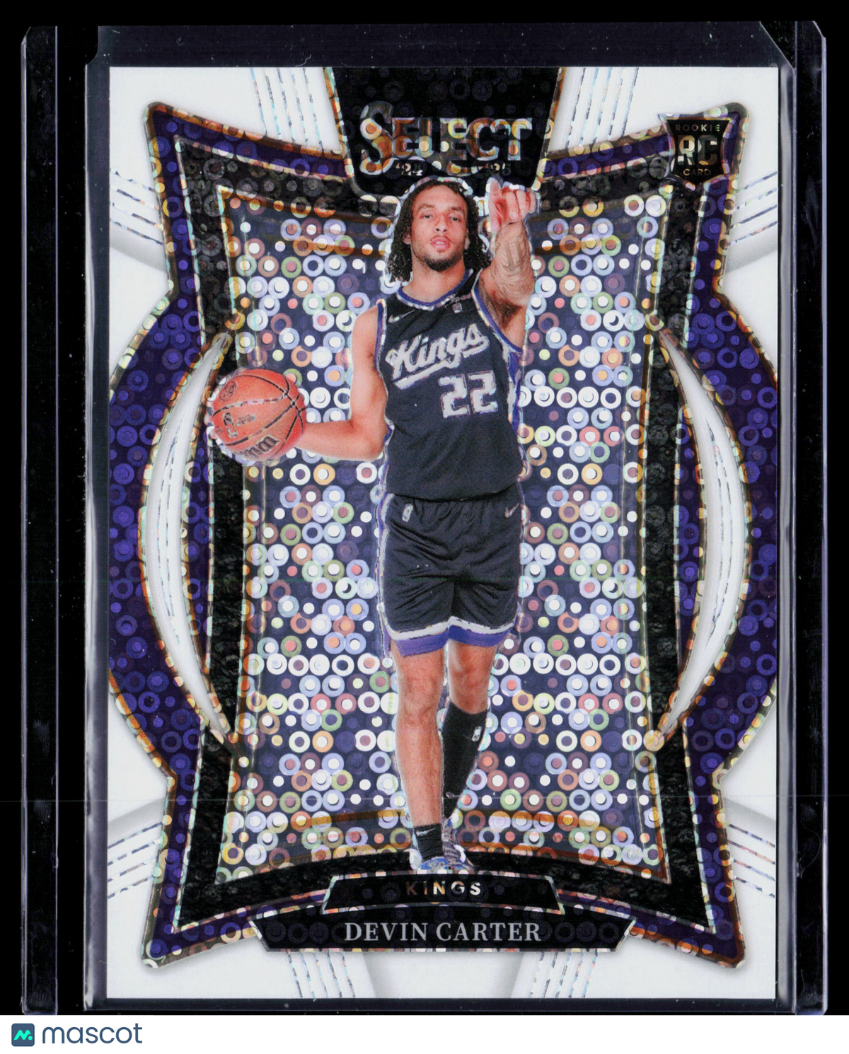 2024 Panini Select Devin Carter #92 Circles Prizm