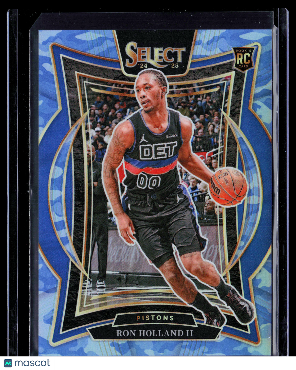 2025 Panini Select Ron Holland II #74 Blue Camo RC