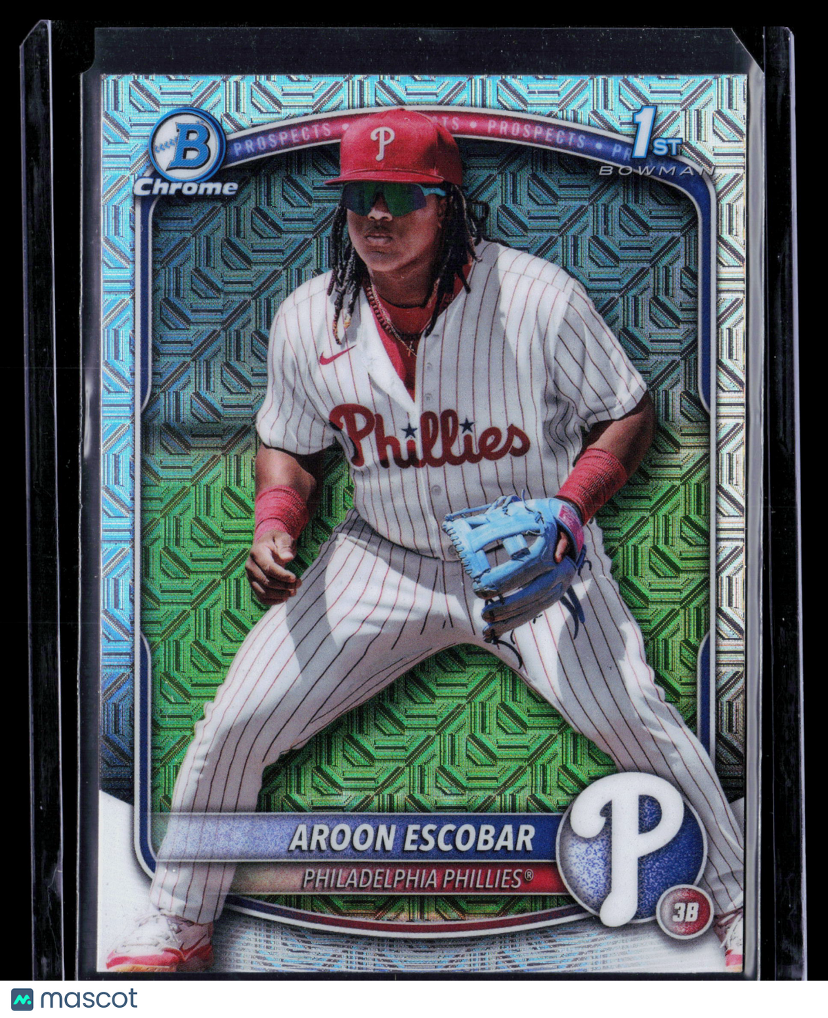 2025 Bowman Chrome Aroon Escobar #BCP-65 Mojo Refractor
