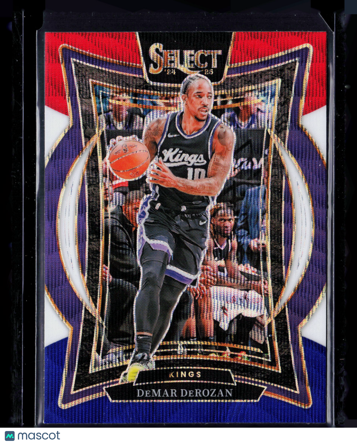 2025 Panini Select DeMar DeRozan #33 Red White Blue Prizm