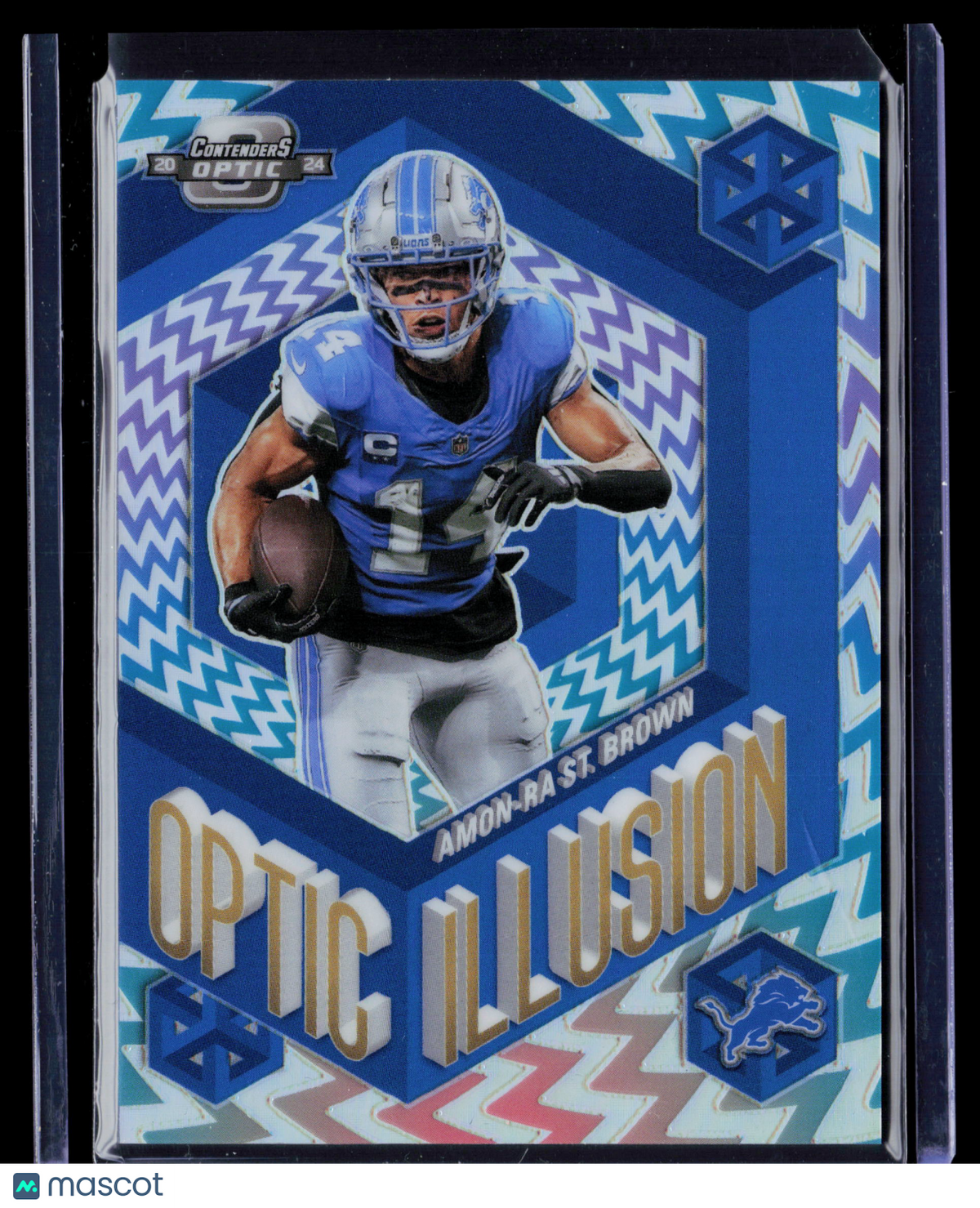 2025 Panini Contenders Optic Amon-Ra St. Brown #OI-ASB Prizm