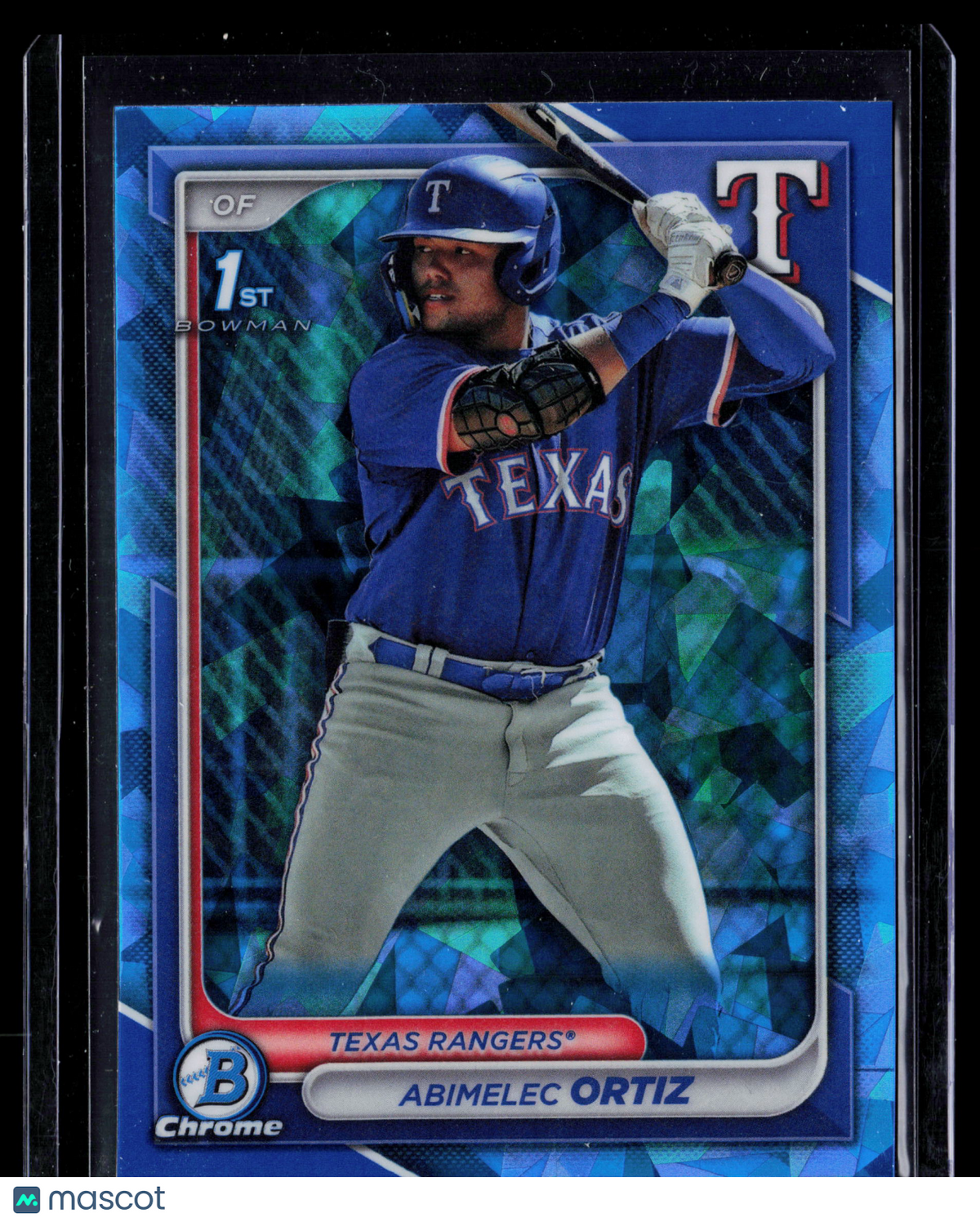 2024 Bowman Chrome Abimelec Ortiz #BCP-16 Blue Sapphire