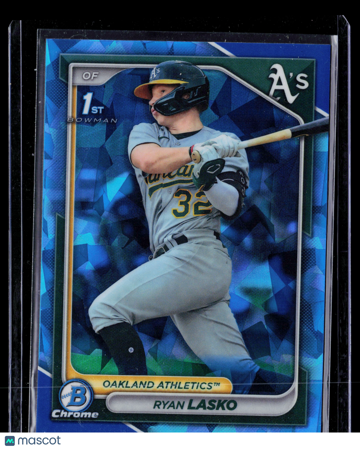 2024 Bowman Chrome Sapphire Edition Ryan Lasko #BCP-105 Blue