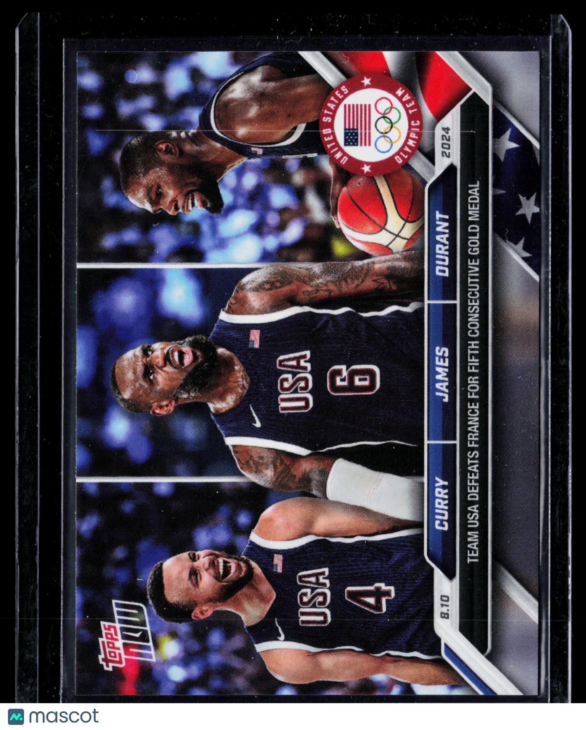 2024 Topps Now Kevin Durant LeBron James Stephen Curry #26