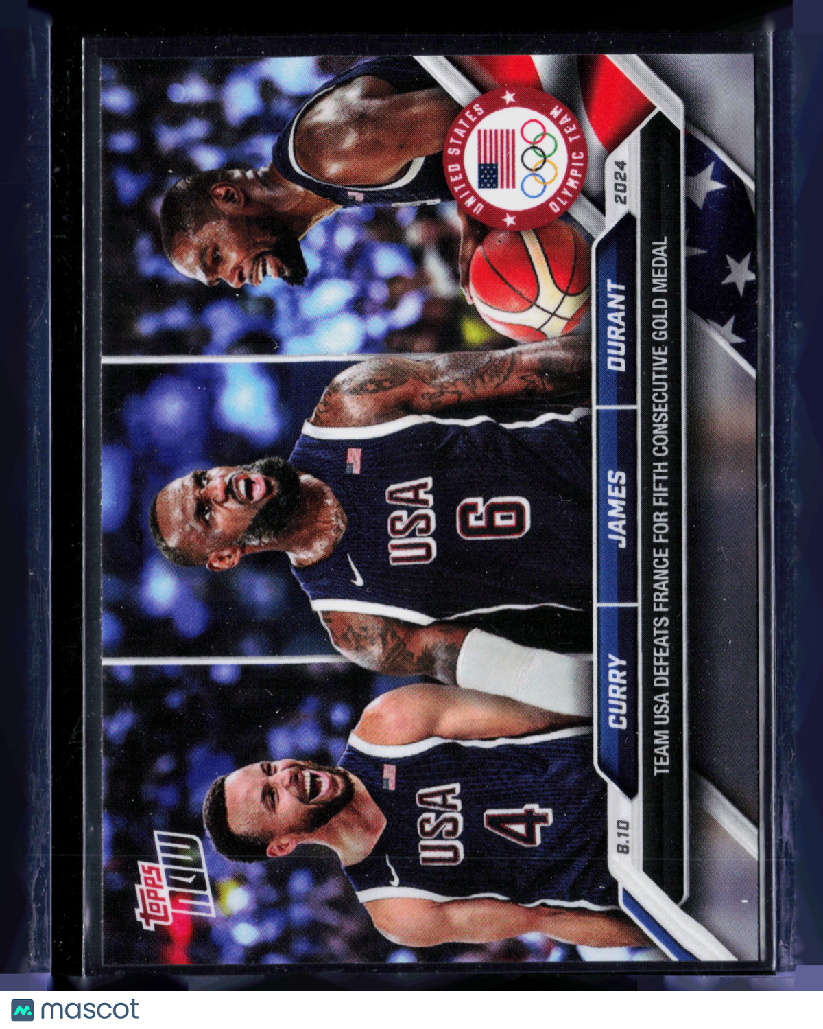 2024 Topps Now Kevin Durant LeBron James Stephen Curry #26