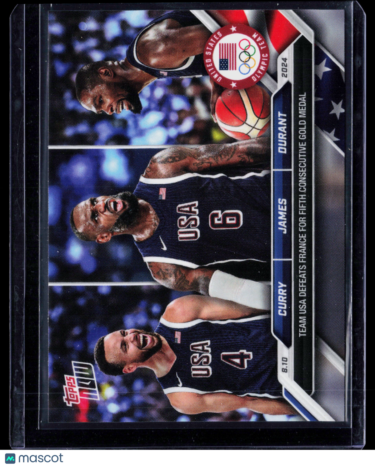 2024 Topps Now Kevin Durant LeBron James Stephen Curry #26