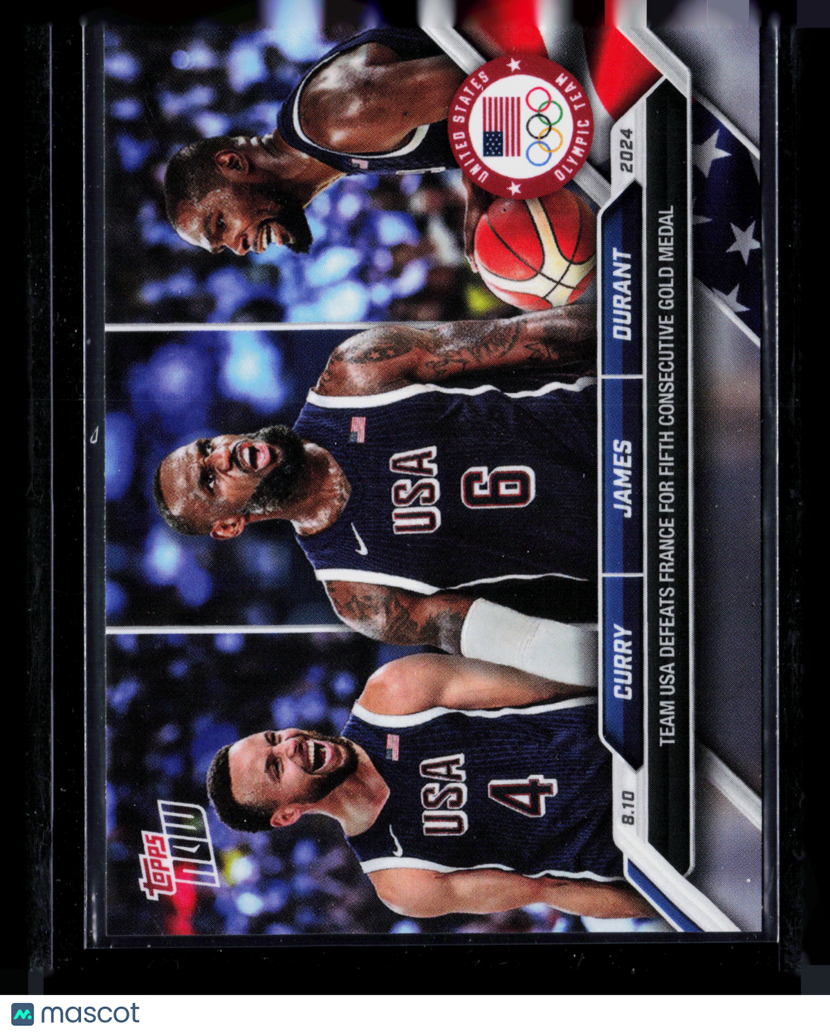 2024 Topps Now Kevin Durant LeBron James Stephen Curry #26