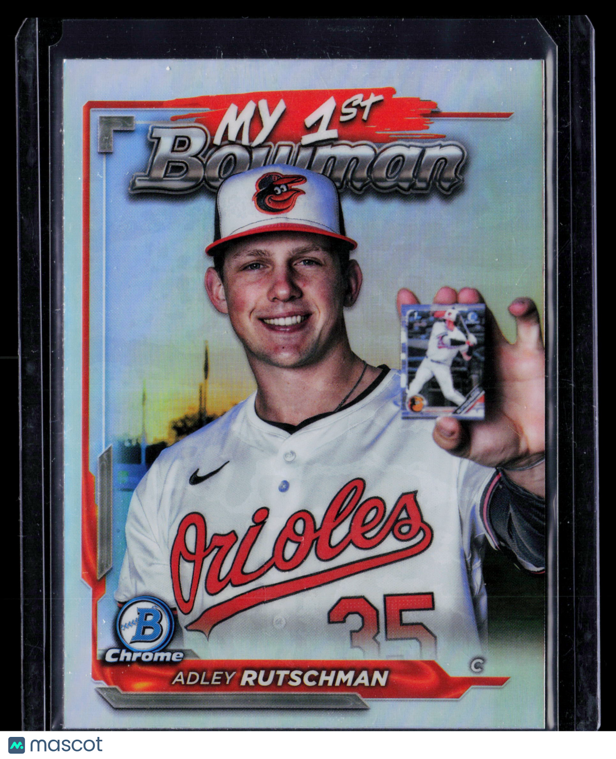 2024 Bowman Chrome My 1st Bowman Adley Rutschman #M1B-19