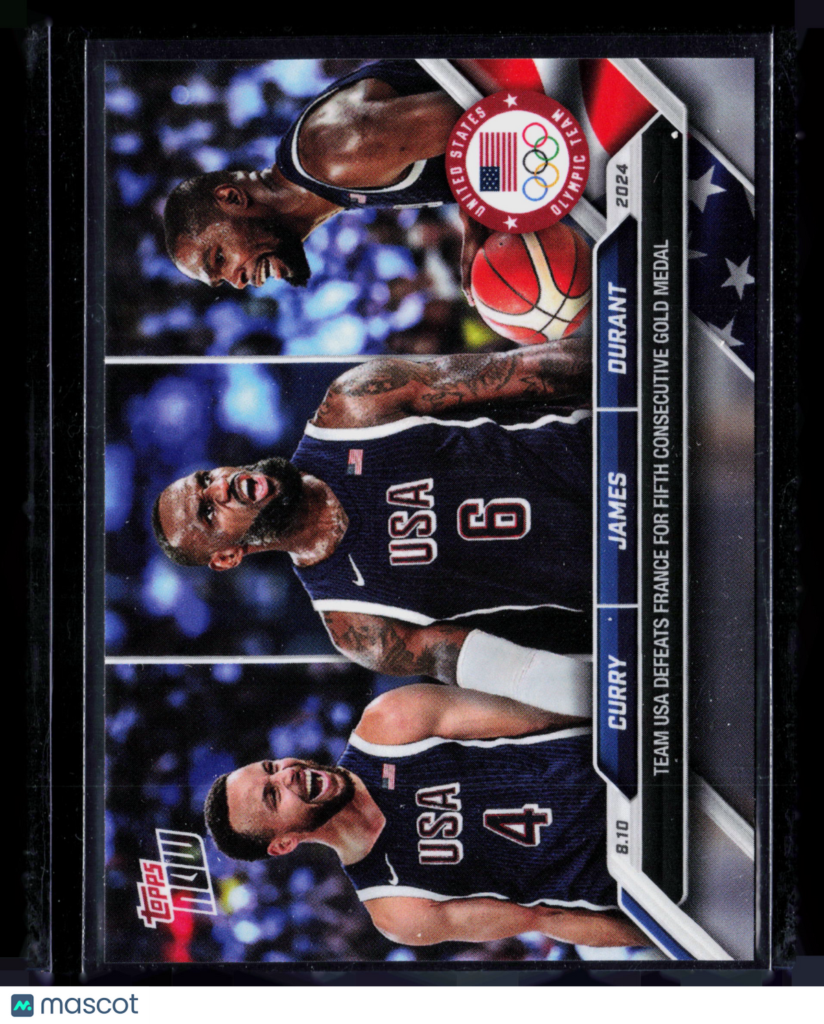 2024 Topps Now Kevin Durant LeBron James Stephen Curry #26