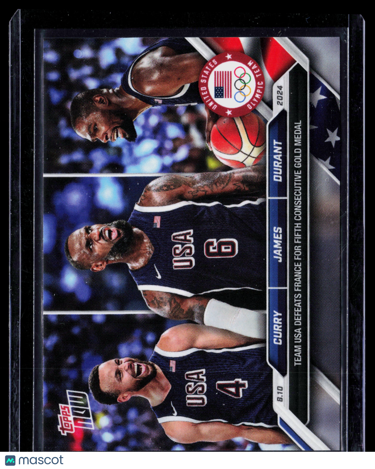 2024 Topps Now Kevin Durant LeBron James Stephen Curry #26