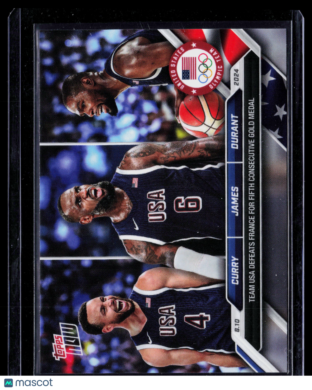 2024 Topps Now Kevin Durant LeBron James Stephen Curry #26