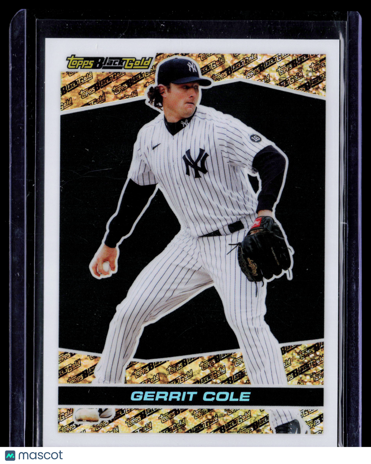 2021 Topps Black Gold Gerrit Cole #BGC-11