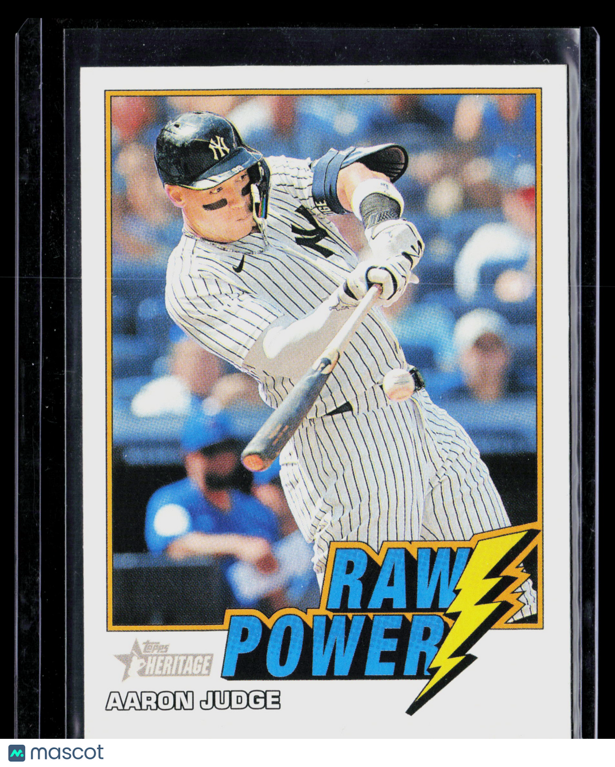 2026 Topps Heritage Raw Power Aaron Judge #RP-AJ