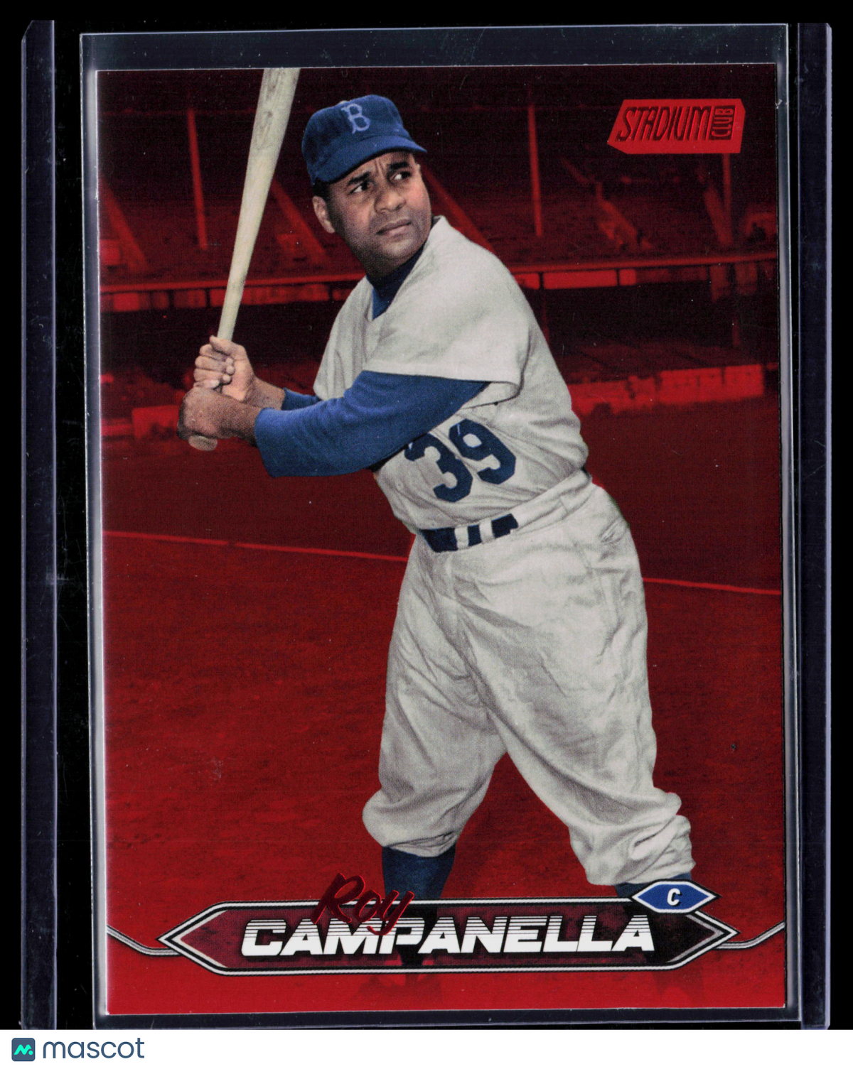 2024 Topps Stadium Club Roy Campanella #299 Red Foil