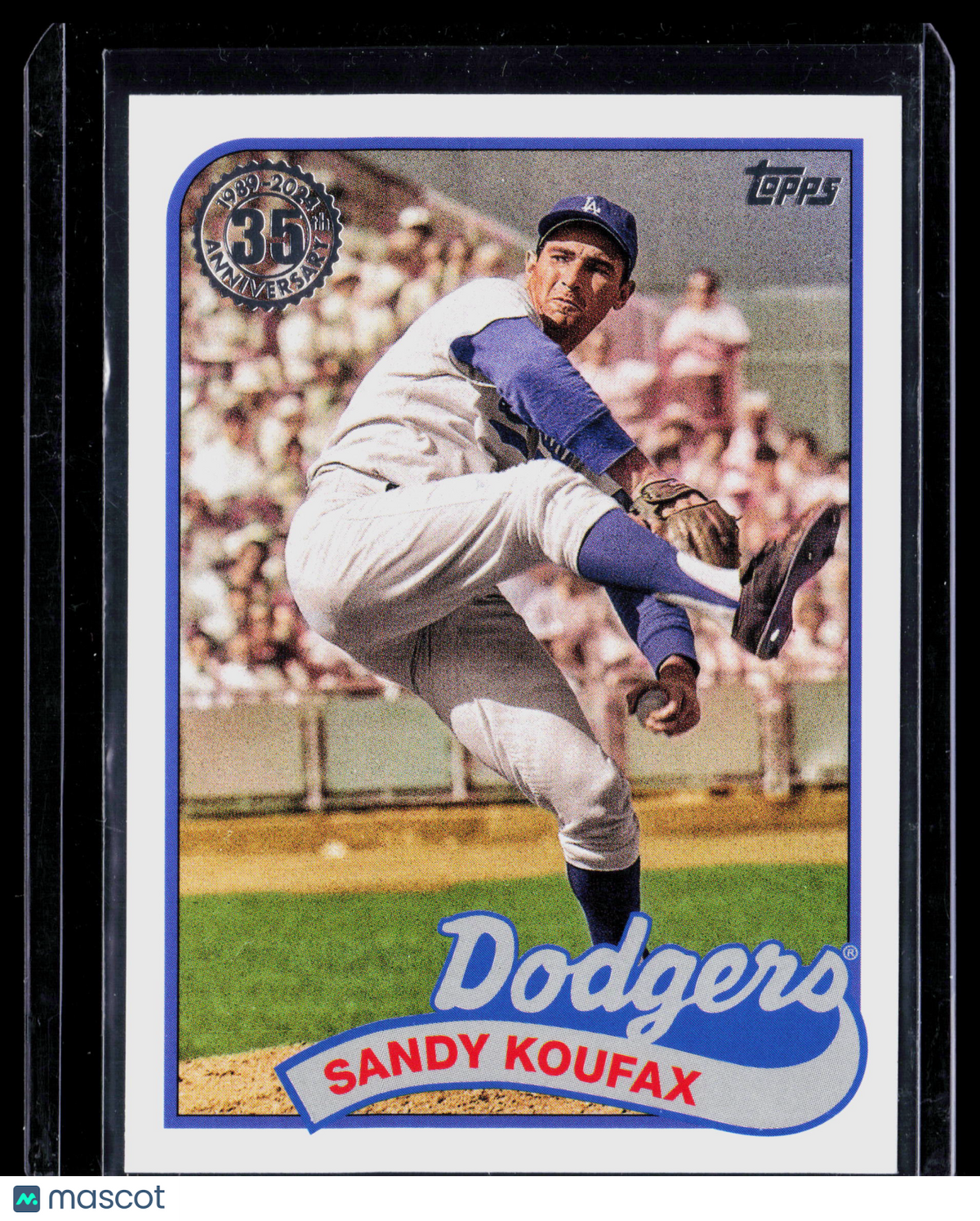 2024 Topps 1989 Topps Baseball Sandy Koufax #89US-33 35th Anniversary