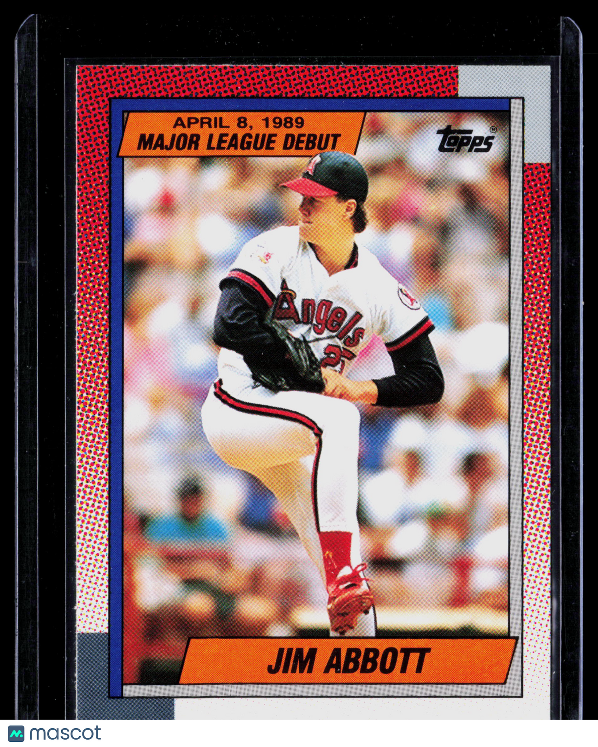 1989 Topps Traded Jim Abbott #1