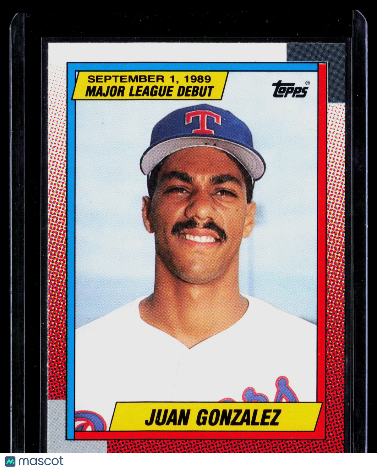 1989 Topps Traded Juan Gonzalez #43