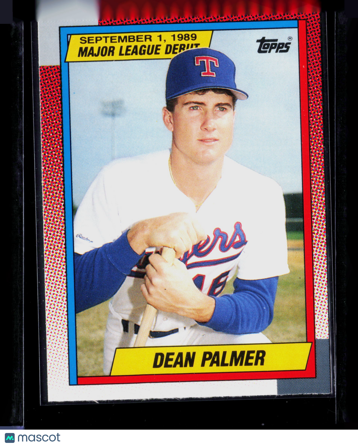 1989 Topps Debut Dean Palmer #95