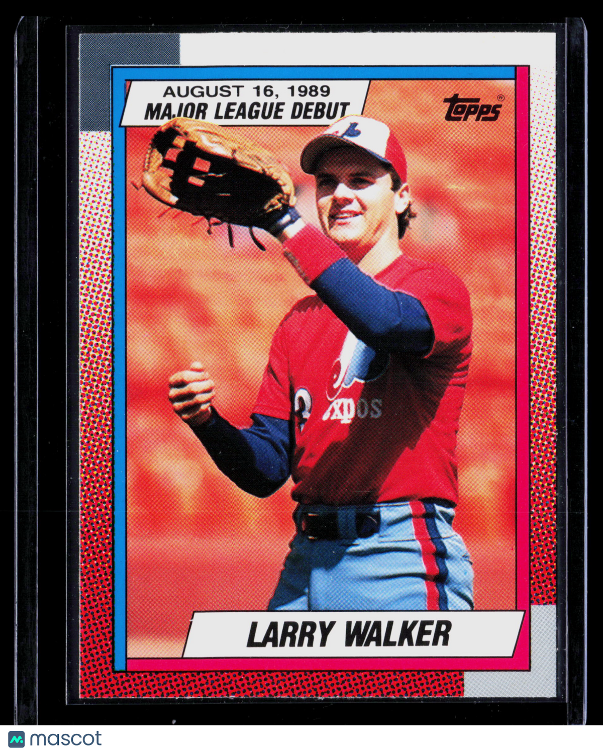 1989 Topps Traded Larry Walker #133T