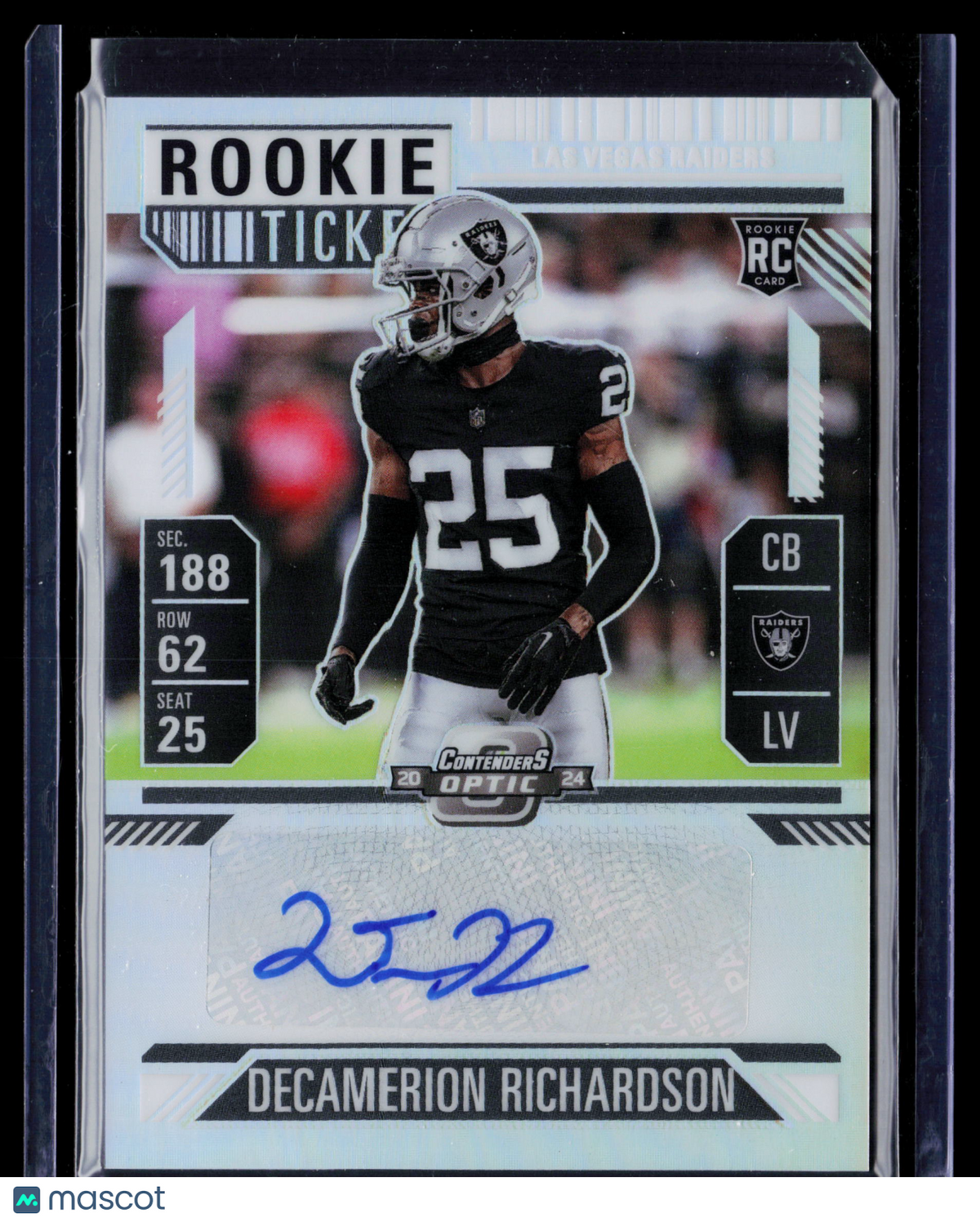 2025 Panini Contenders Optic Decamerion Richardson #192 Prizm RC