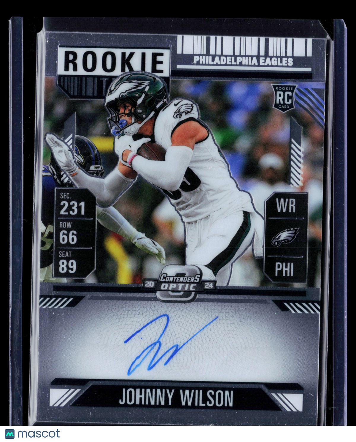 2025 Panini Contenders Optic Johnny Wilson #133 RC