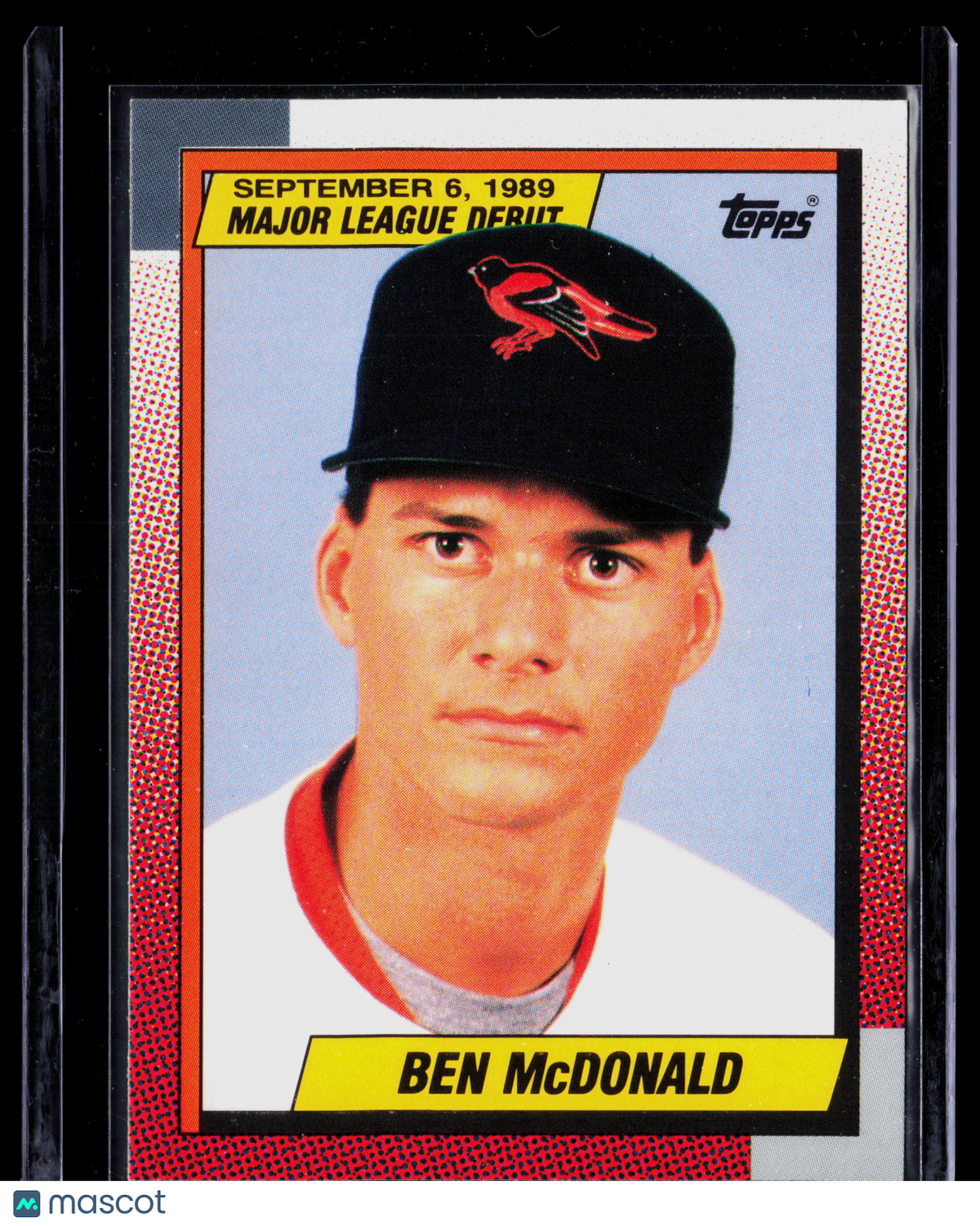 1989 Topps Major League Debut Ben McDonald #78