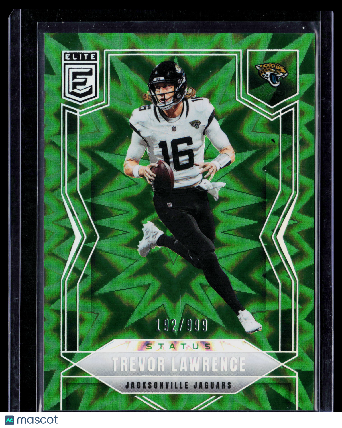 2025 Panini Donruss Elite Trevor Lawrence #89 Status Green 192/999