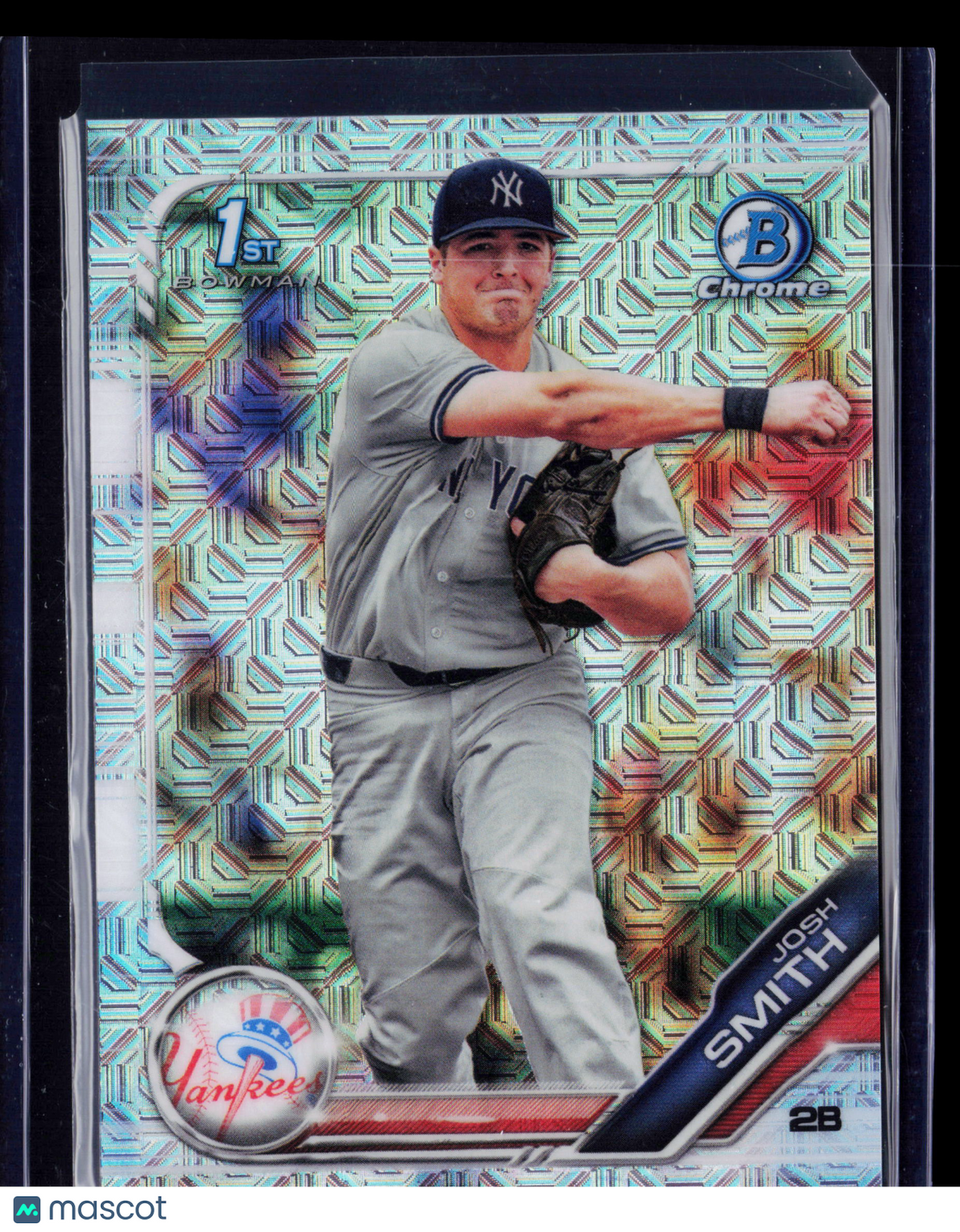 2019 Bowman Draft Chrome Josh Smith #BDC-86 Mojo Refractor