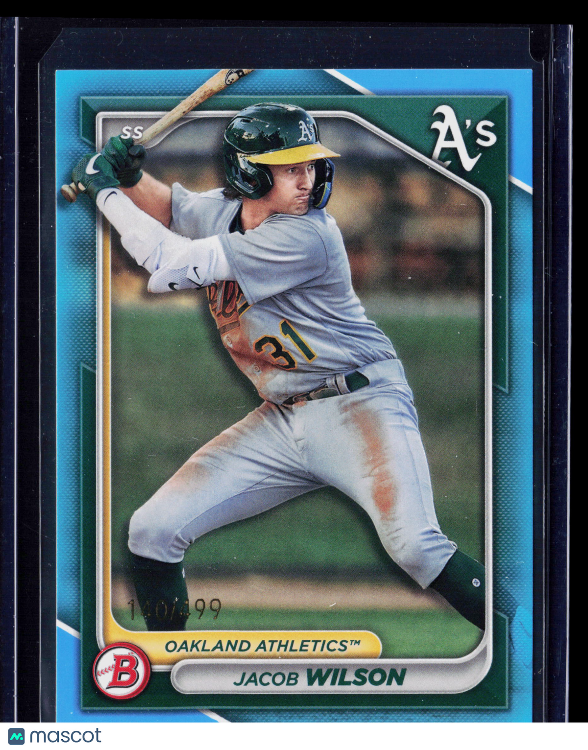2024 Bowman Jacob Wilson #BP-3 Blue 140/499