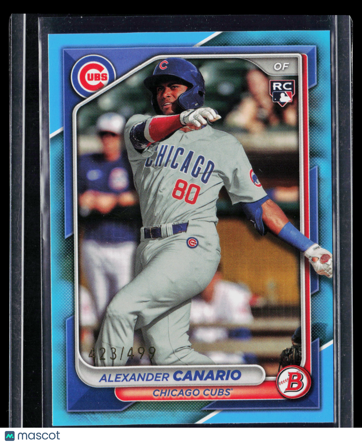 2024 Bowman Alexander Canario #21 Blue 423/499 RC