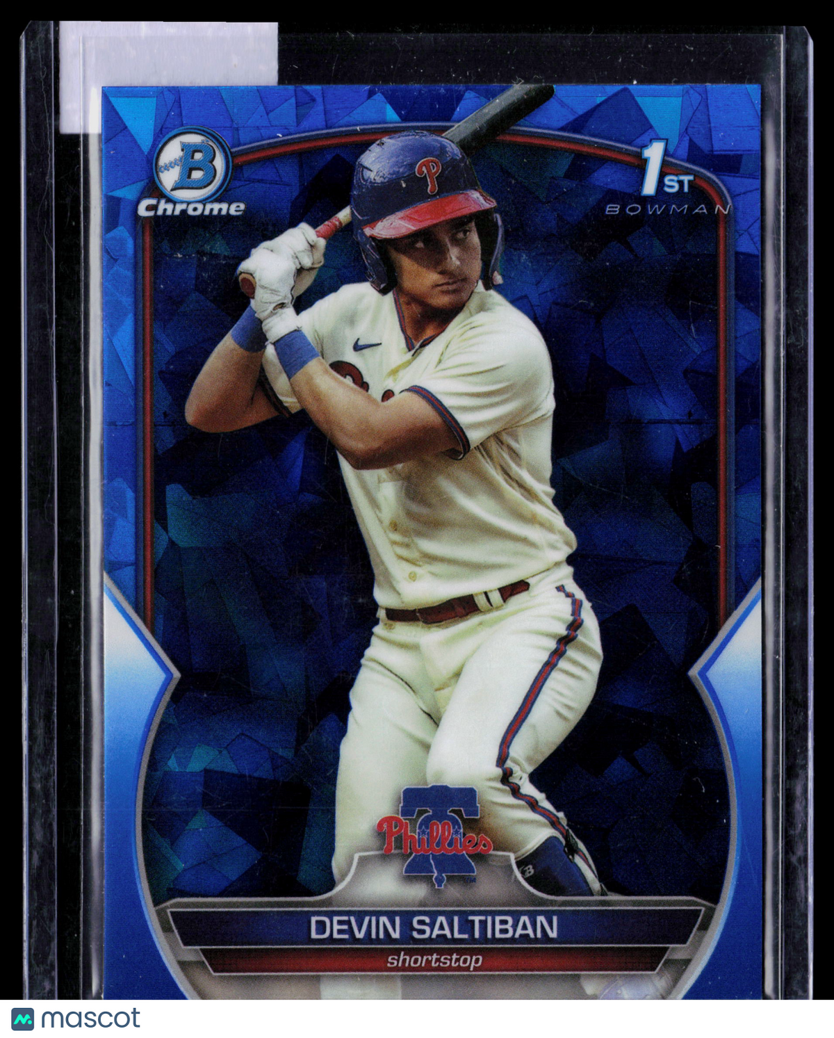 2023 Bowman Draft Chrome Sapphire Devin Saltiban #BDC-2