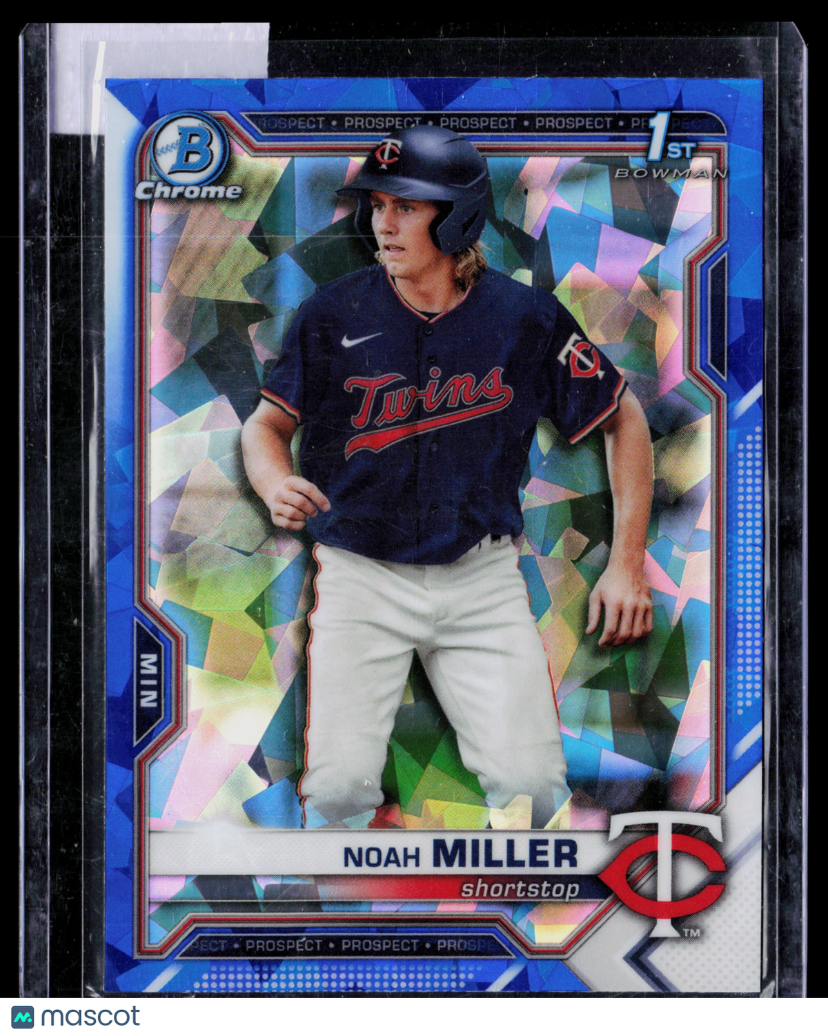 2021 Bowman Draft Chrome Sapphire Noah Miller #BDC-109
