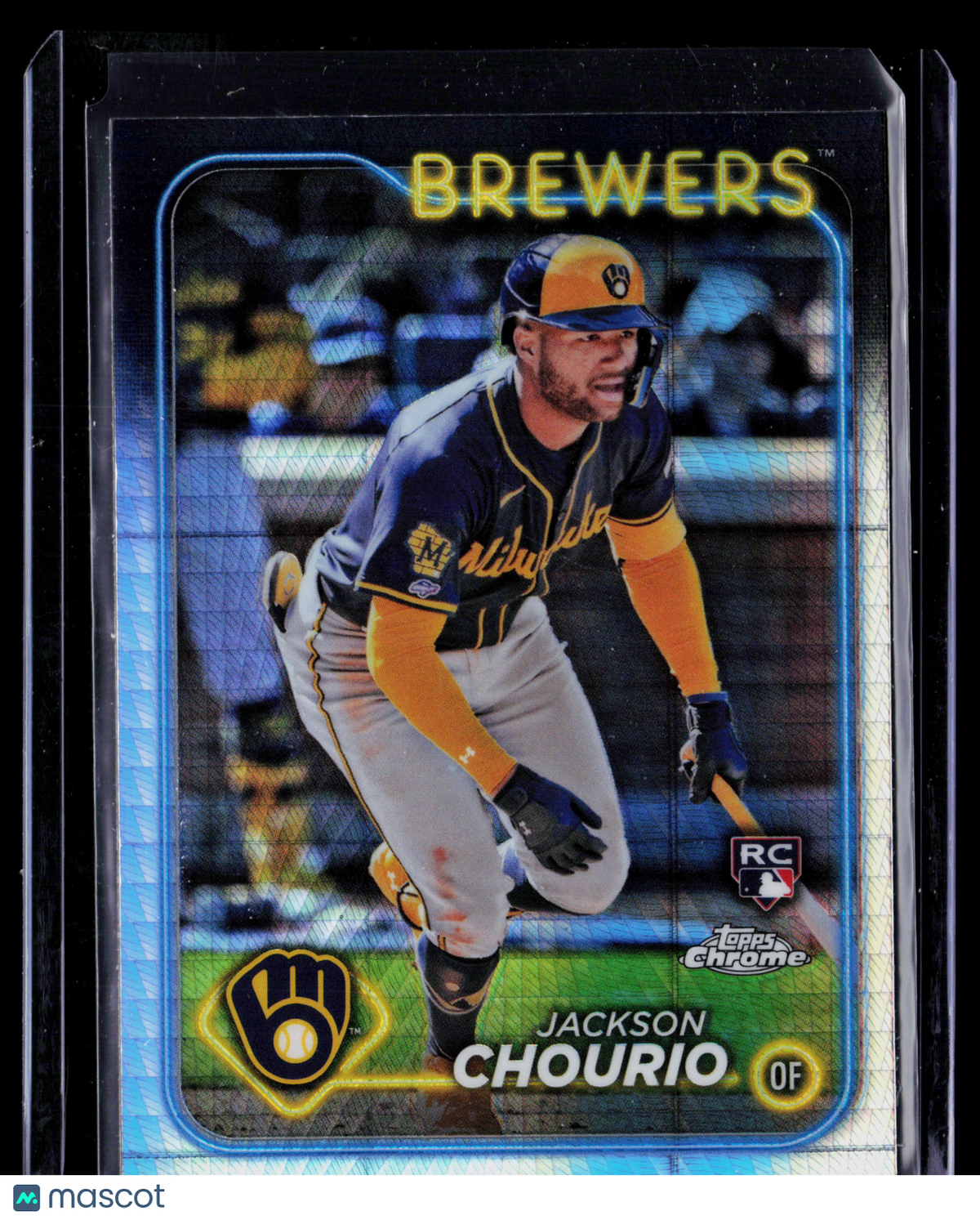 2024 Topps Chrome Jackson Chourio #161 RC