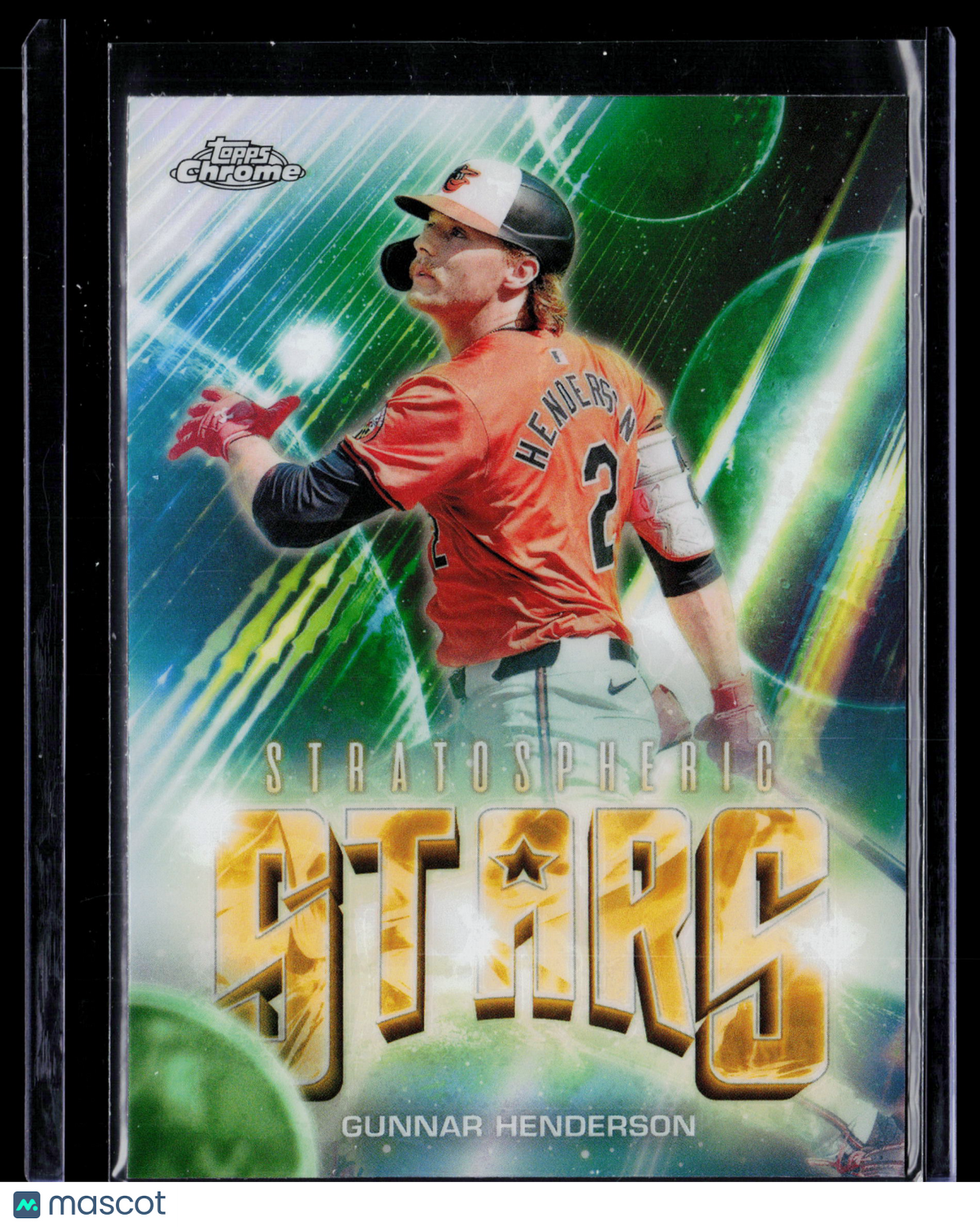 2024 Topps Chrome Stratospheric Stars Gunnar Henderson #SSC-22